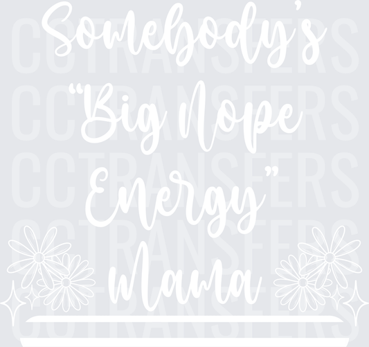 Bold White Graphic Design on Clean Background (DTF)