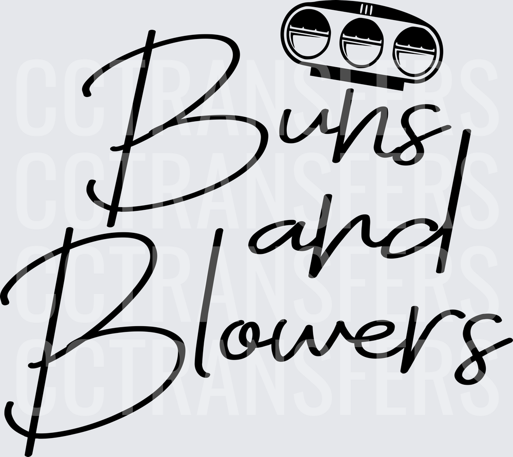 Buns and Blowers Script with Supercharger (DTF)