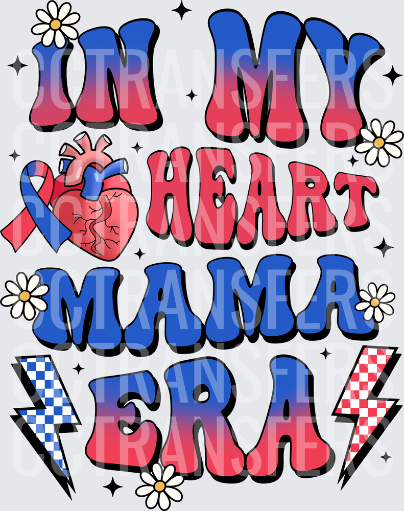 In My Heart Mama Era Congenital Heart Awareness (DTF)