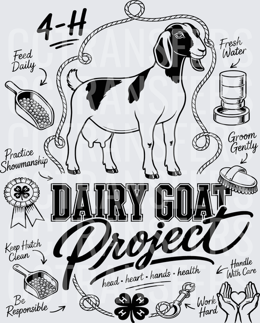 4-H Dairy Goat Project Head Heart Hands Health (DTF)