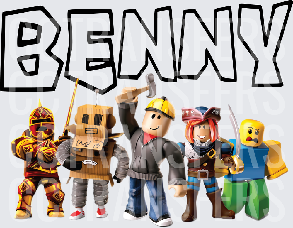 Benny Block Figure Character Squad DTF