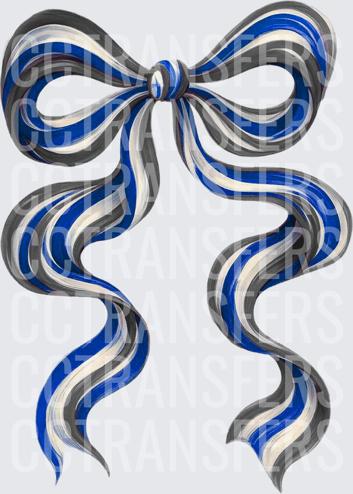 Blue Grey Long Bow