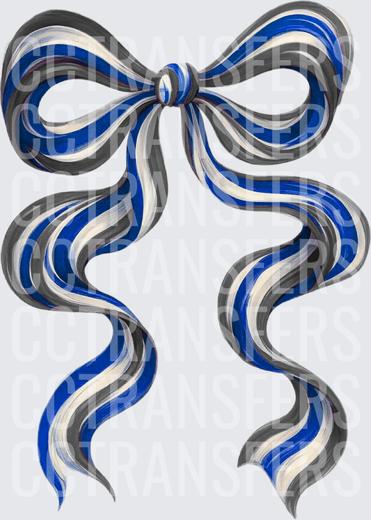 Blue Grey Long Bow