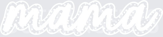 Bold Minimalist White Graphic Design (DTF)