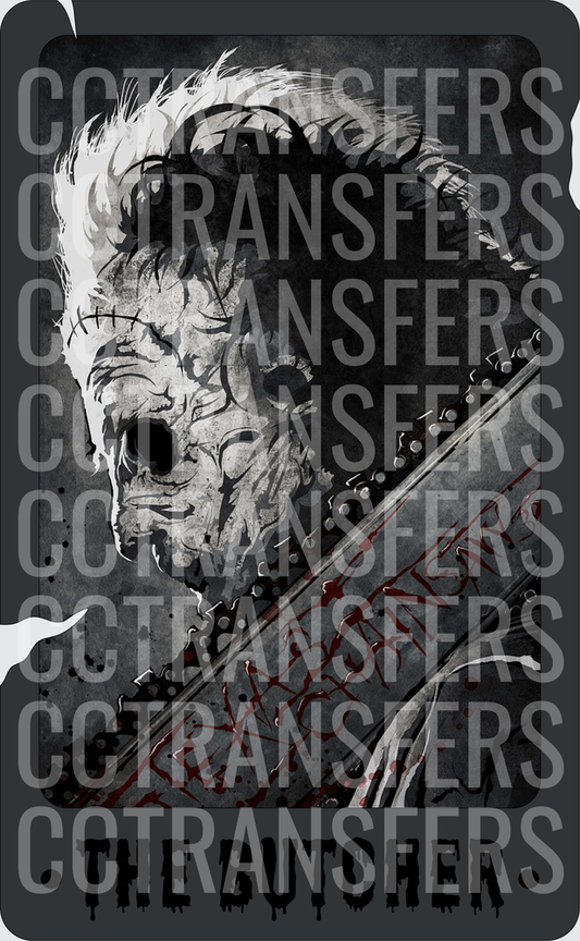 Leatherface The Butcher Texas Chainsaw Horror Card (DTF)