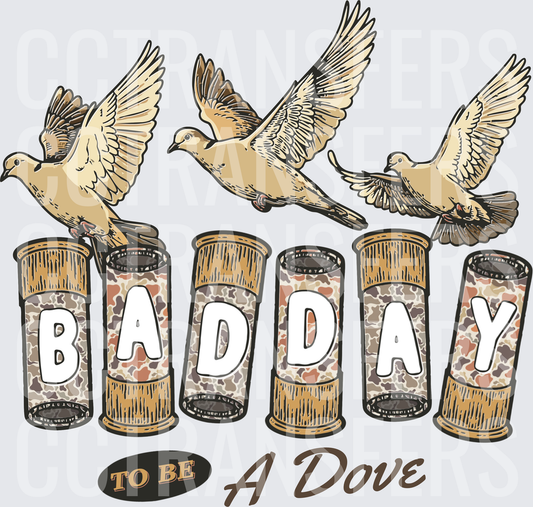 Bad Day To Be A Dove Flying Birds Shotgun Shells (DTF)