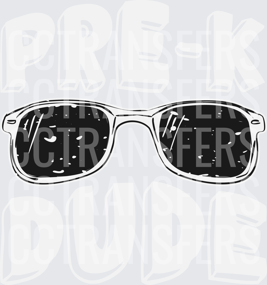 Pre-K Dude Cool Sunglasses (DTF)