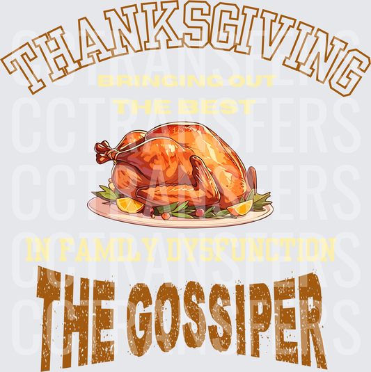 Thanksgiving Bringing Out The Best The Gossiper (DTF)