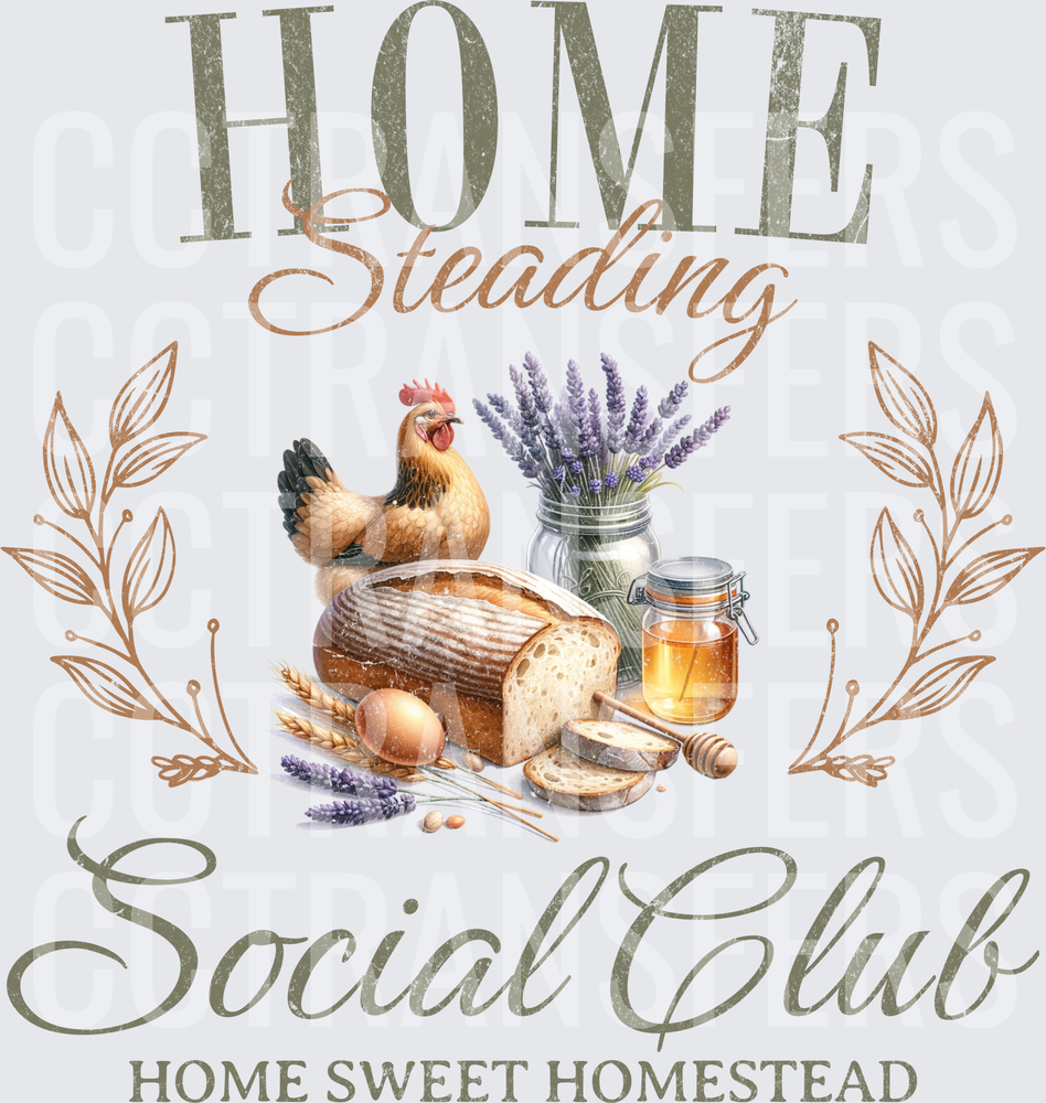 Homesteading Social Club Home Sweet Homestead (DTF)