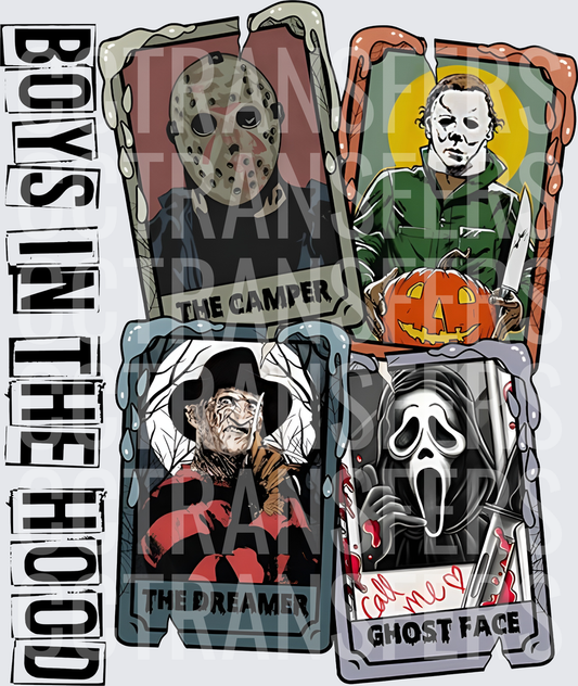 Boys In The Hood Horror Icons Trading Cards DTF