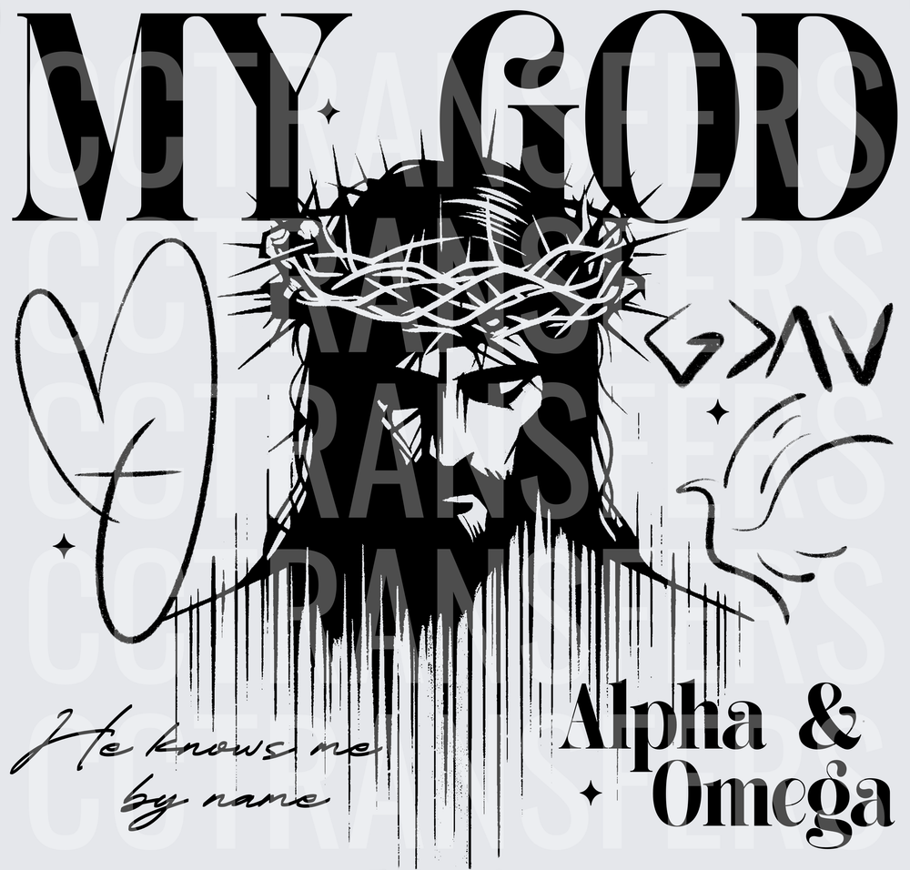 My God Alpha & Omega He Knows Me By Name (DTF)