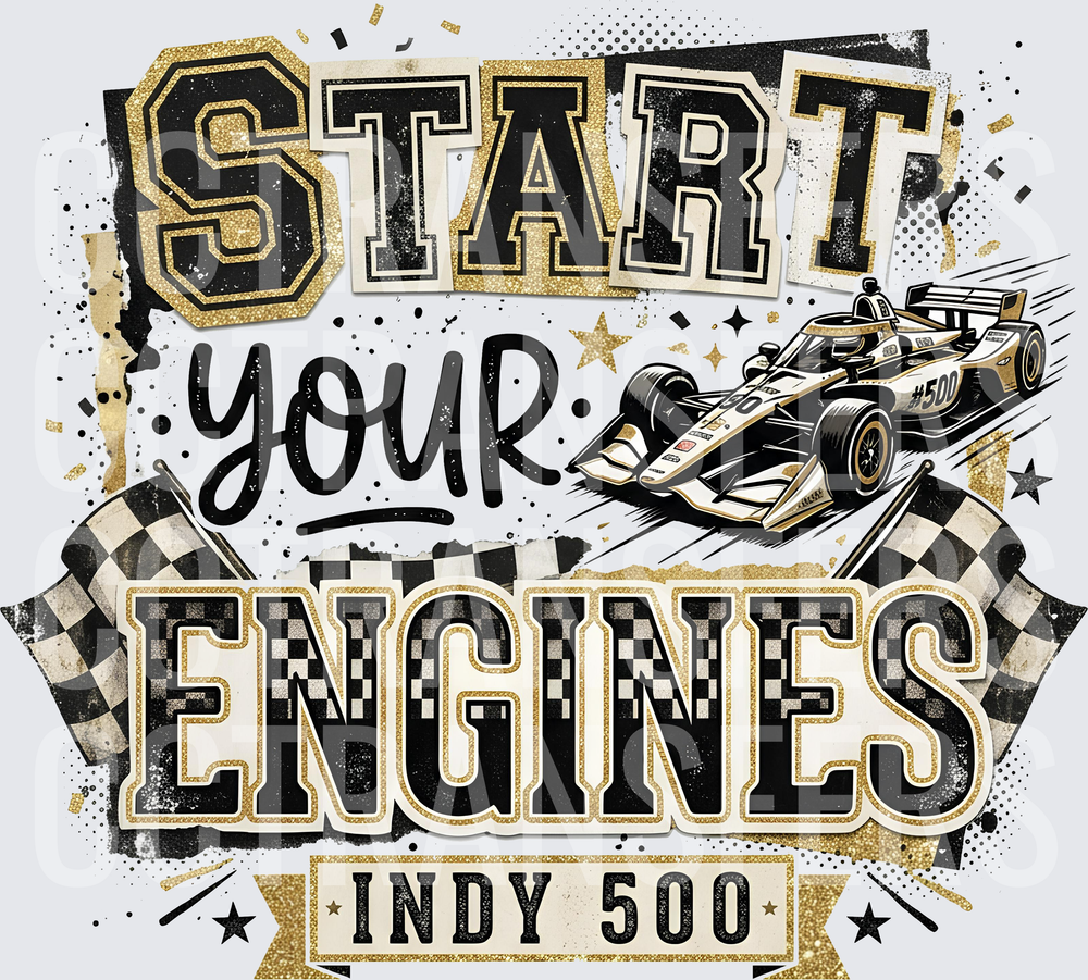 Start Your Engines Indy 500 Open Wheel Race Car (DTF)