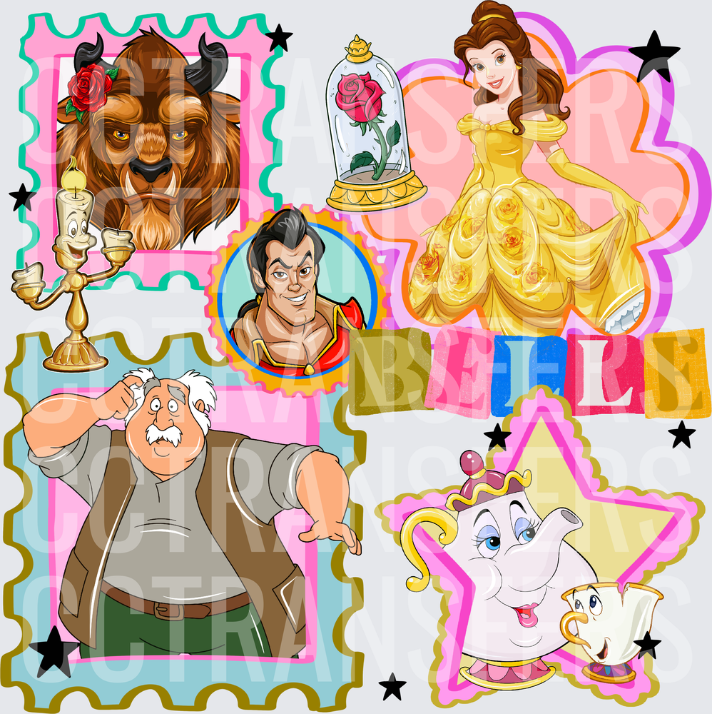 Castle Character Collage (DTF)
