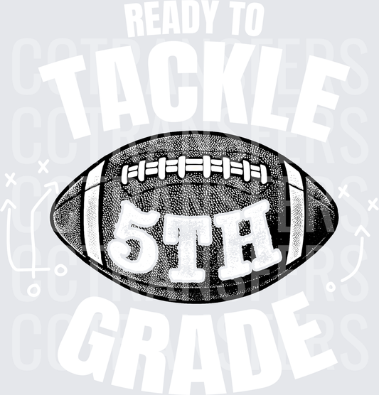 6TH Grade Football Graphic (DTF)