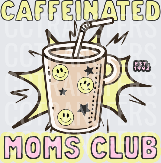 Caffeinated Moms Club Est. 1992 Coffee Mug (DTF)