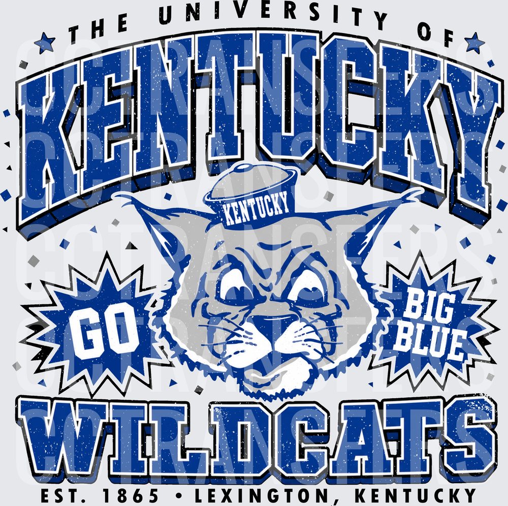 Go Big Blue Wildcats Est. 1865 Lexington Kentucky (DTF)