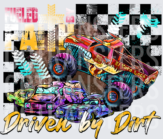 El Toro Loco Monster Truck Fueled by Faith Driven by Dirt (DTF)
