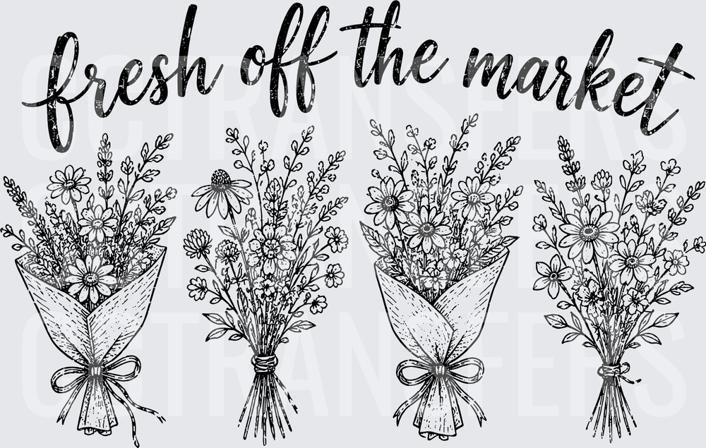 Fresh Off The Market Wildflower Bouquets (DTF)