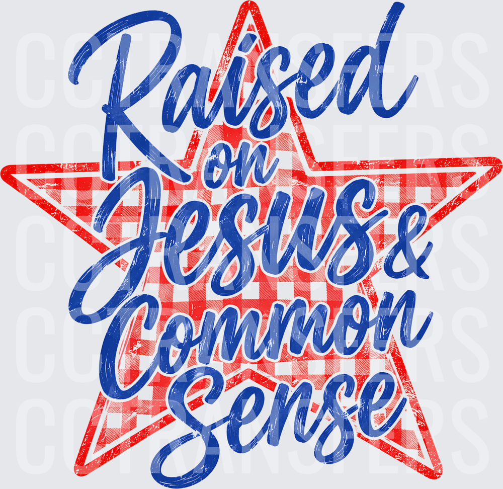 Raised on Jesus and Common Sense300dpi