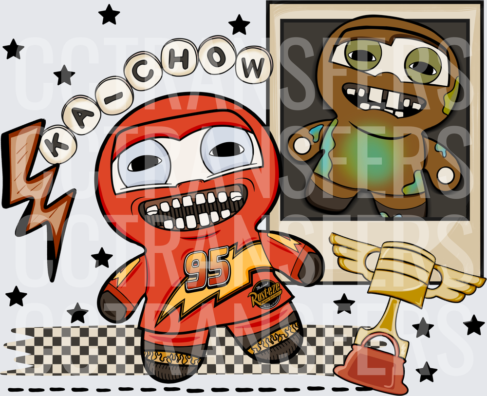 Ka-Chow Racing Gingerbread Number 95 Trophy Winner (DTF)