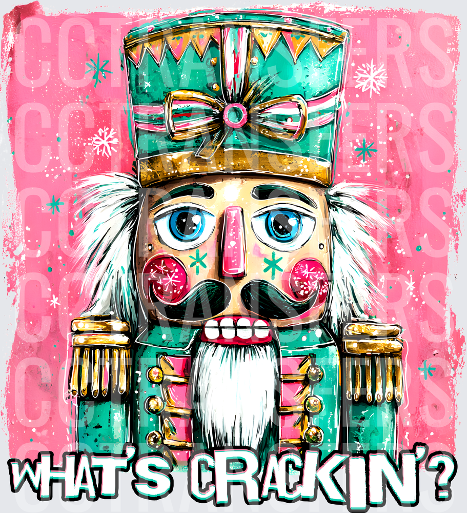 What's Crackin' Nutcracker Christmas Holiday (DTF)