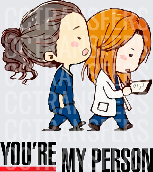 You're My Person Chibi Nurse Doctor Best Friends (DTF)