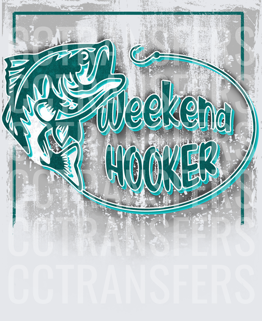 Weekend Hooker Jumping Bass Fish Fishing Hook Oval (DTF)