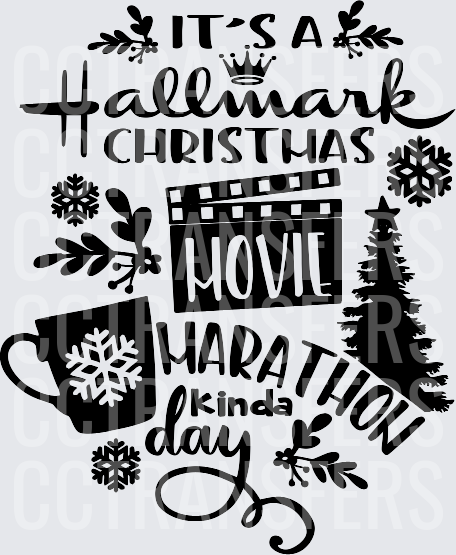 It's A Christmas Movie Marathon Kinda Day (DTF)