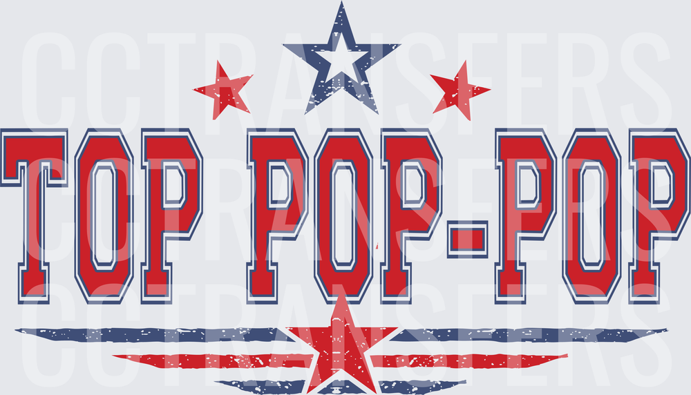 Top Pop-Pop Stars Aviation Graphic (DTF)