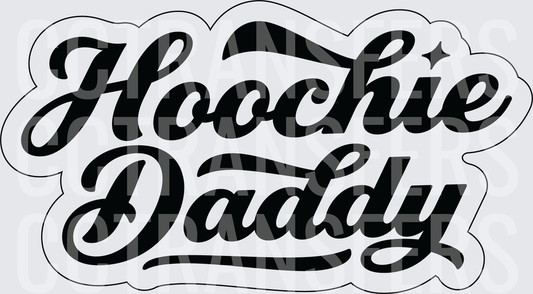 Hoochie Daddy Bold Retro Script Lettering (DTF)