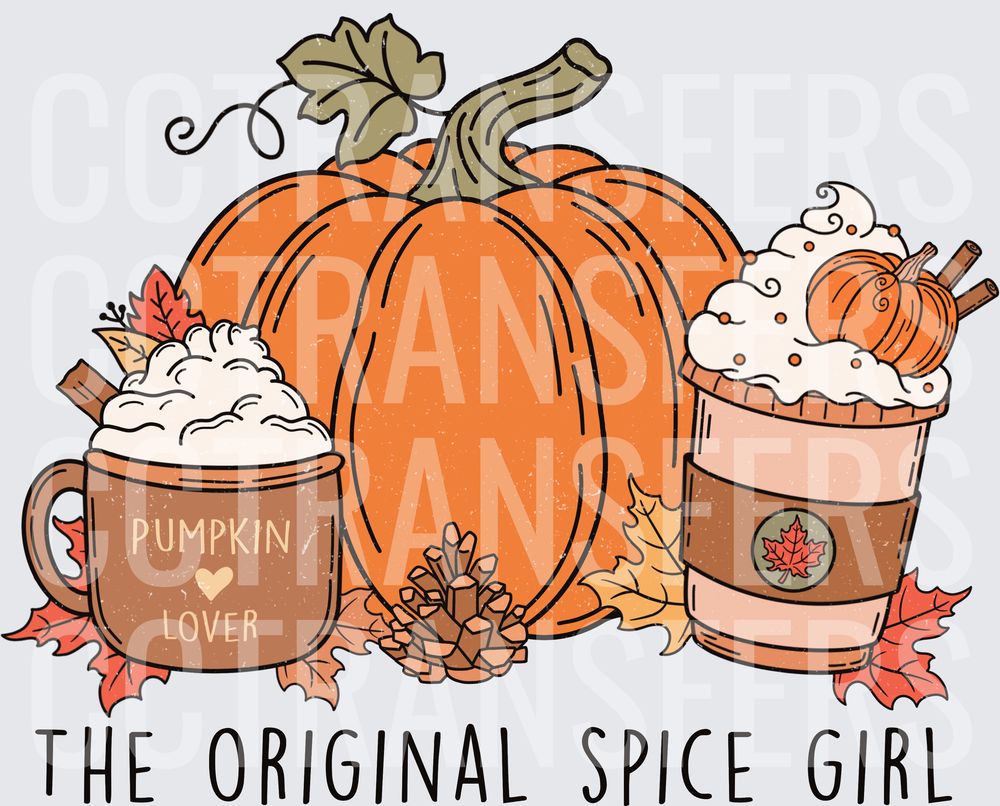 The Original Spice Girl Pumpkin Lover Fall (DTF)
