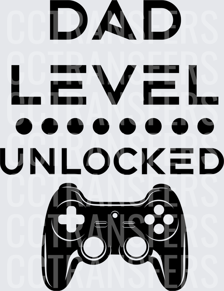 Dad Level Unlocked Gaming Controller (DTF)