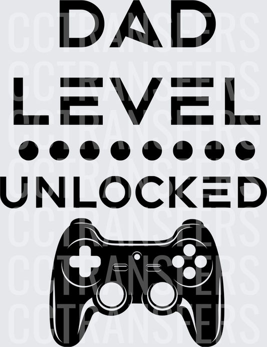 Dad Level Unlocked Gaming Controller (DTF)