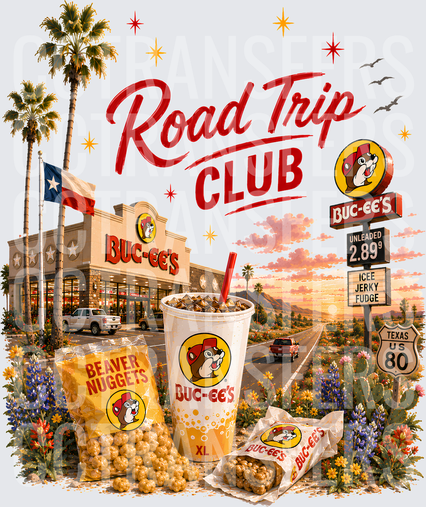 Road Trip Club Beaver Nuggets Gas Station Snacks Texas (DTF)