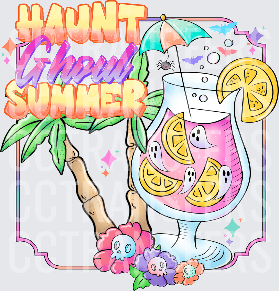 Haunt Ghoul Summer Spooky Tropical Cocktail (DTF)