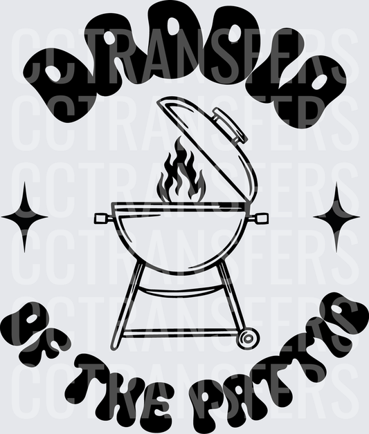 Daddio of the Pattio Kettle Grill Flames BBQ (DTF)
