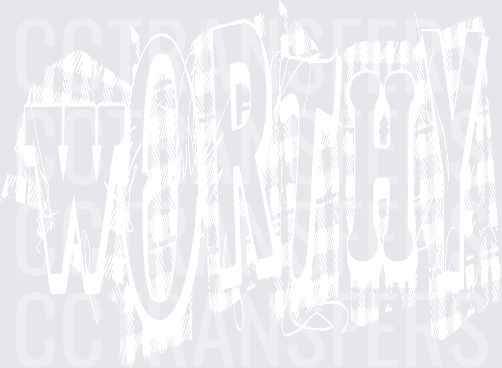 WORTHY White Design (DTF)