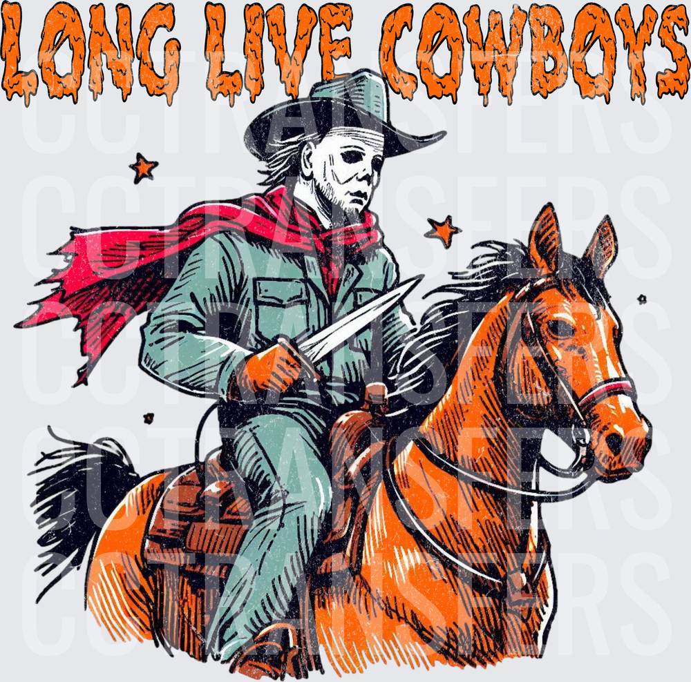 Long Live Cowboys Michael Myers on Horseback (DTF)