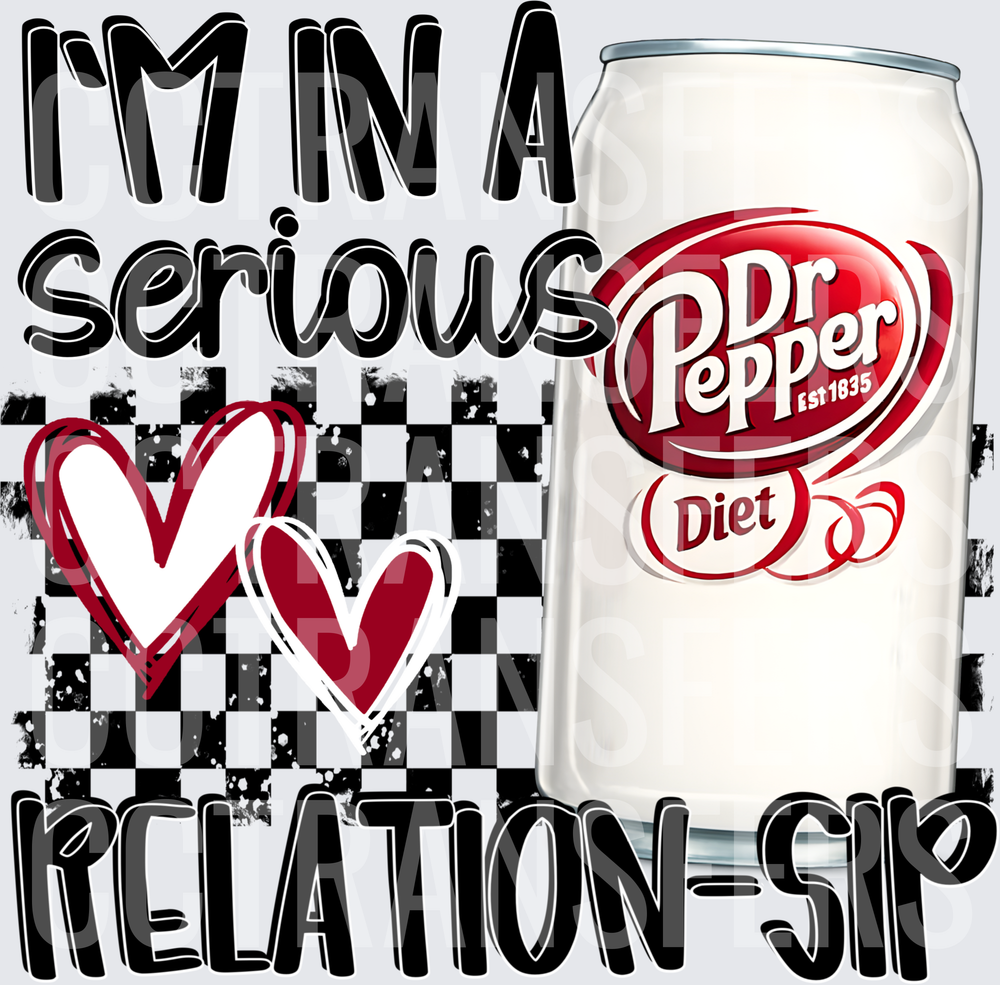 I'm In A Serious Relation-Sip Soda Can Hearts (DTF)