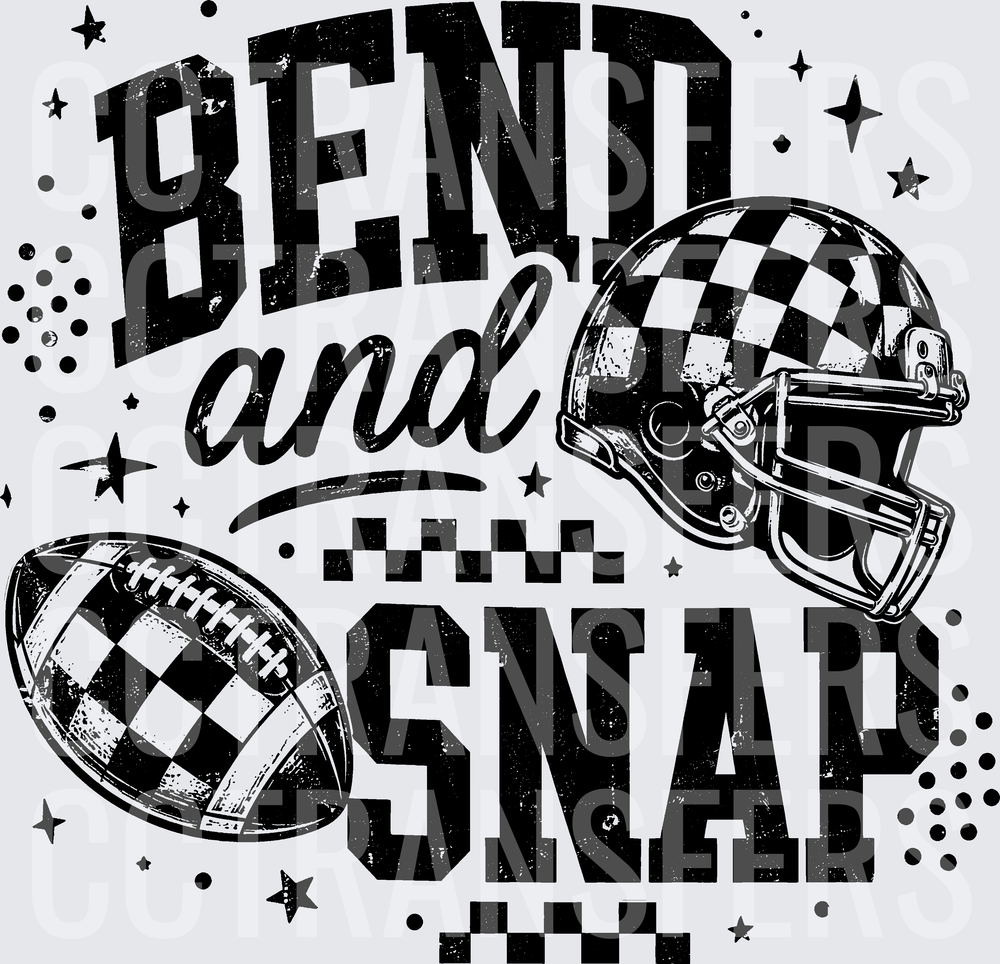 BEND AND SNAP DISTRESSED FOOTBALL
