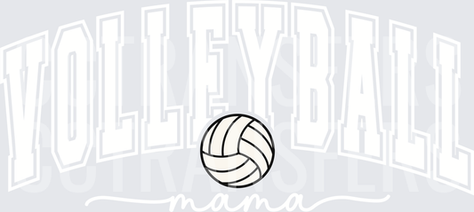 Classic Volleyball Ball Simple Line Art (DTF)