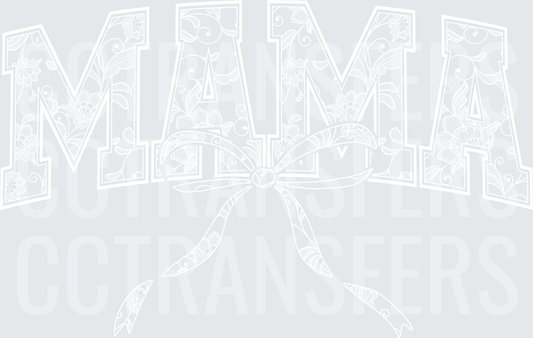 Faded Repeating Holiday Character Pattern (DTF)