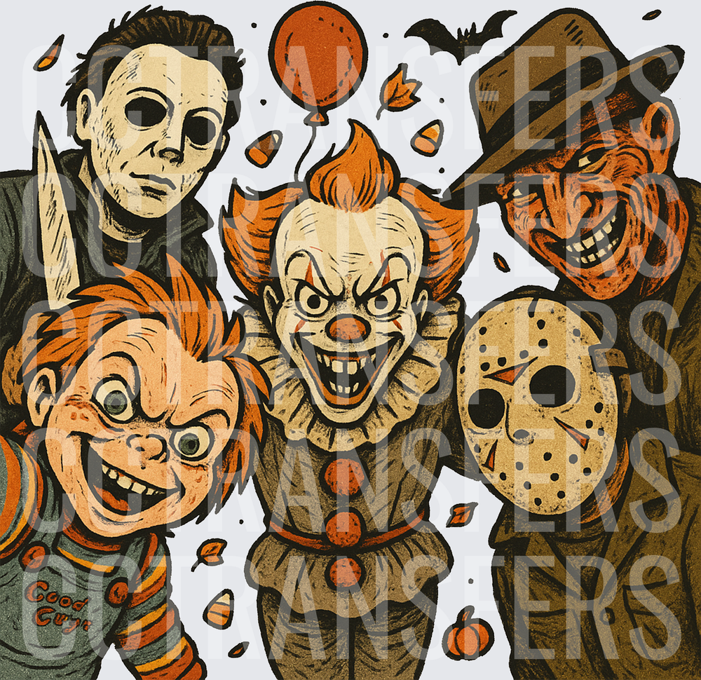 Horror Icon Squad Halloween Autumn Gathering (DTF)