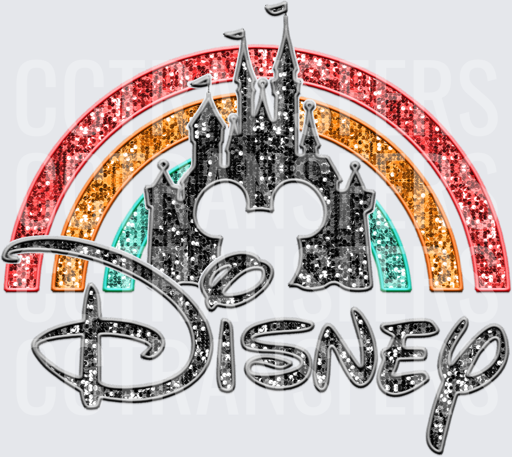 Glitter Rainbow Castle Magic Word Script (DTF)