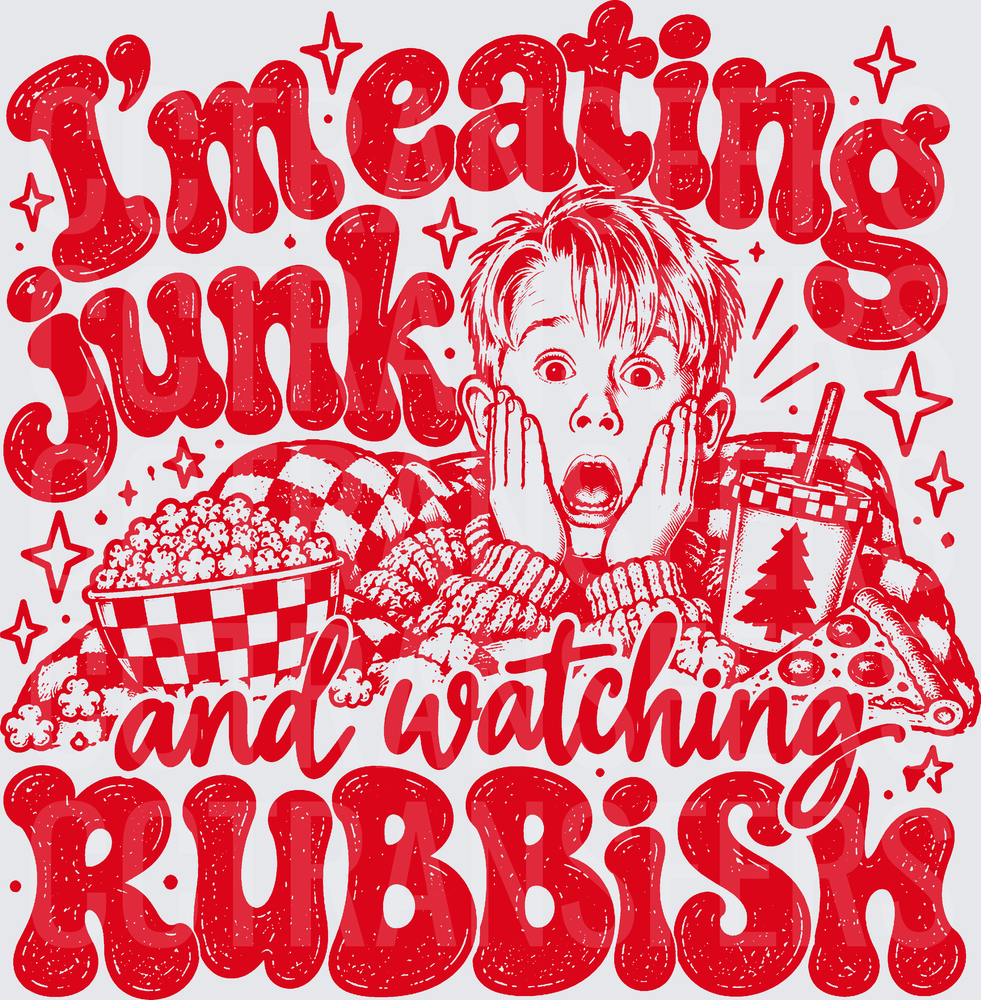 I'm Eating Junk and Watching Rubbish Shocked Boy (DTF)
