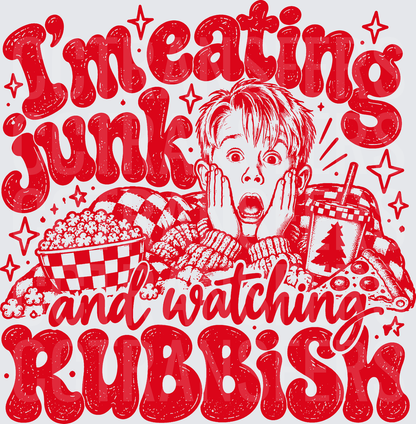 I'm Eating Junk and Watching Rubbish Shocked Boy (DTF)