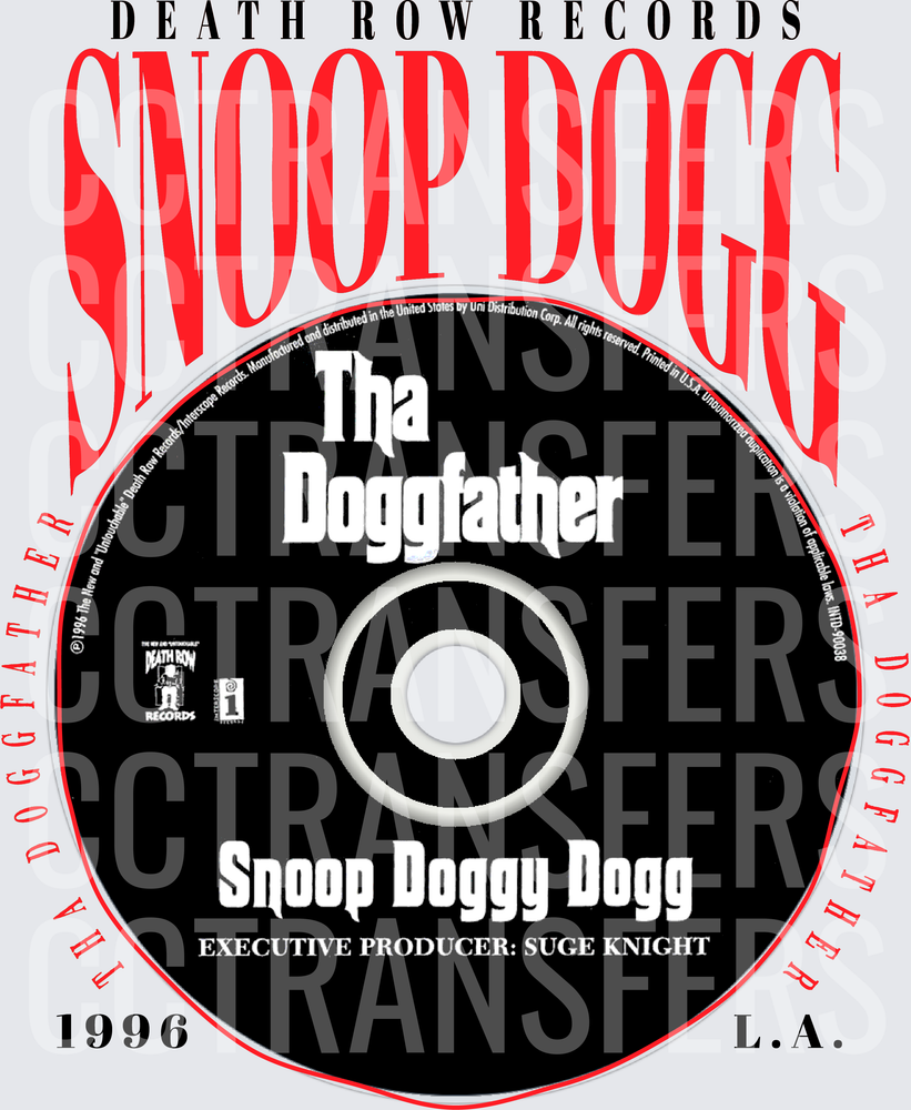 Tha Doggfather 1996 L.A. Hip Hop CD Graphic (DTF)